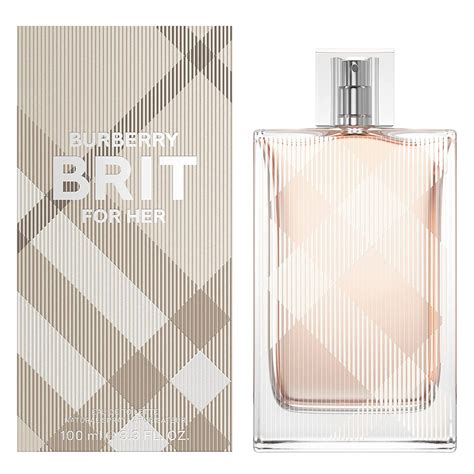 burberry brit perfume 1.7|Burberry Brit for her 100ml.